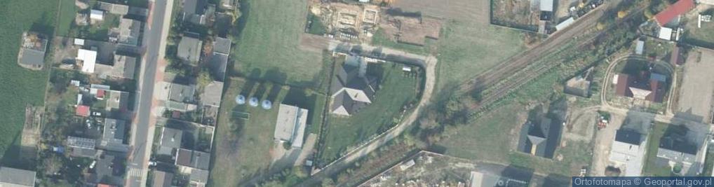Zdjęcie satelitarne Orzechowa ul.