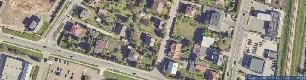 Zdjęcie satelitarne Orkana Władysława ul.