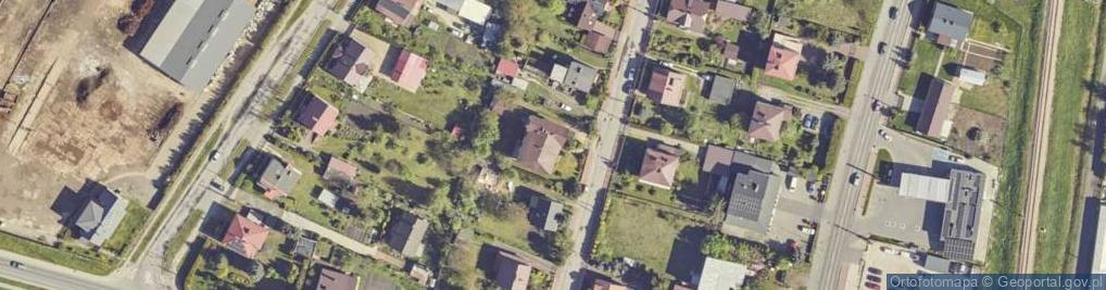 Zdjęcie satelitarne Orkana Władysława ul.