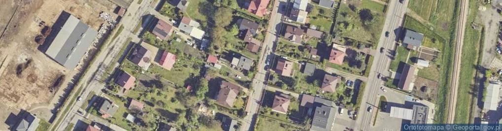 Zdjęcie satelitarne Orkana Władysława ul.