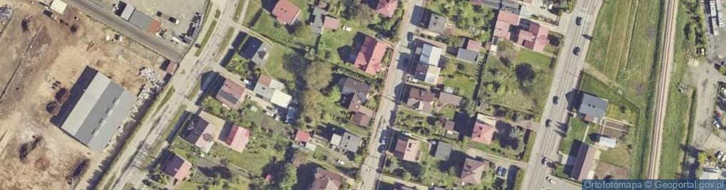 Zdjęcie satelitarne Orkana Władysława ul.