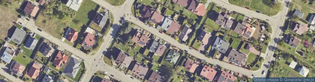 Zdjęcie satelitarne Orzechowa ul.