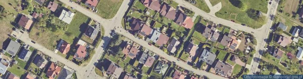 Zdjęcie satelitarne Orzechowa ul.