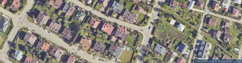 Zdjęcie satelitarne Orzechowa ul.