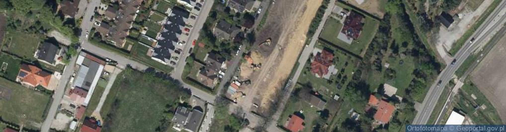 Zdjęcie satelitarne Orzechowa ul.