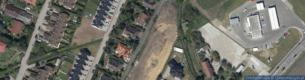 Zdjęcie satelitarne Orzechowa ul.