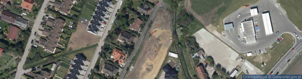 Zdjęcie satelitarne Orzechowa ul.