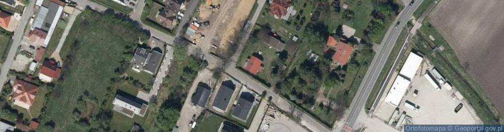 Zdjęcie satelitarne Orzechowa ul.