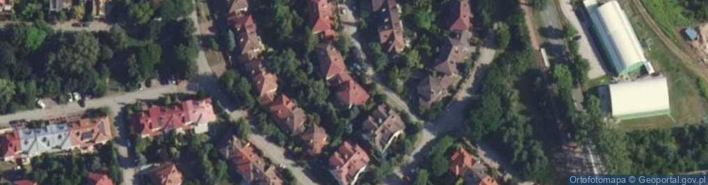 Zdjęcie satelitarne Orzechowa ul.