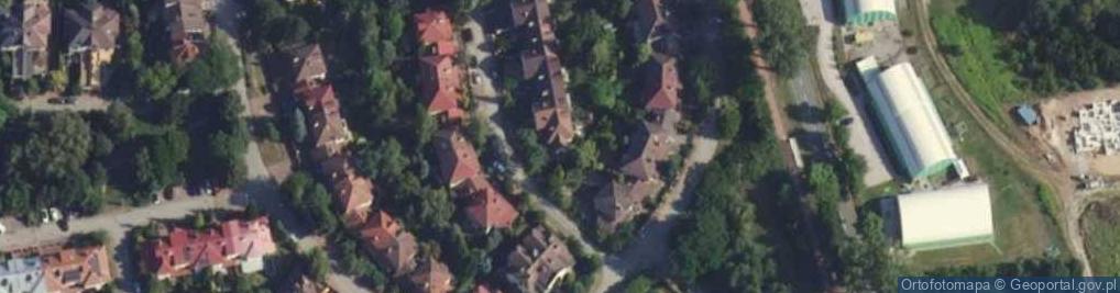 Zdjęcie satelitarne Orzechowa ul.