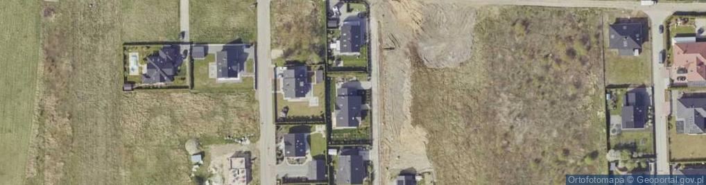 Zdjęcie satelitarne Orzechowa ul.