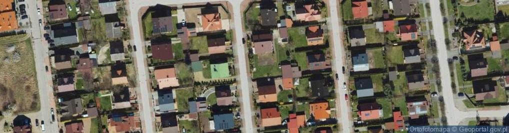 Zdjęcie satelitarne Orzechowa ul.