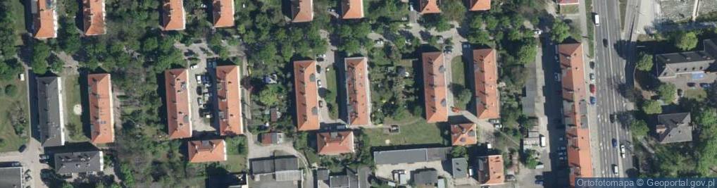 Zdjęcie satelitarne Orląt Lwowskich ul.