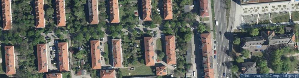 Zdjęcie satelitarne Orląt Lwowskich ul.