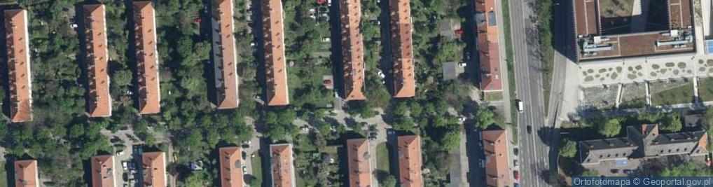 Zdjęcie satelitarne Orląt Lwowskich ul.