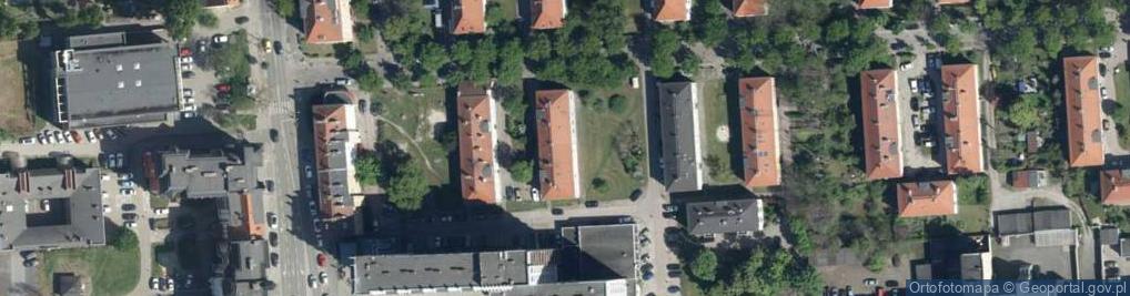 Zdjęcie satelitarne Orląt Lwowskich ul.