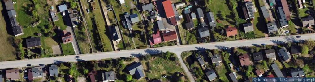 Zdjęcie satelitarne Orchów ul.