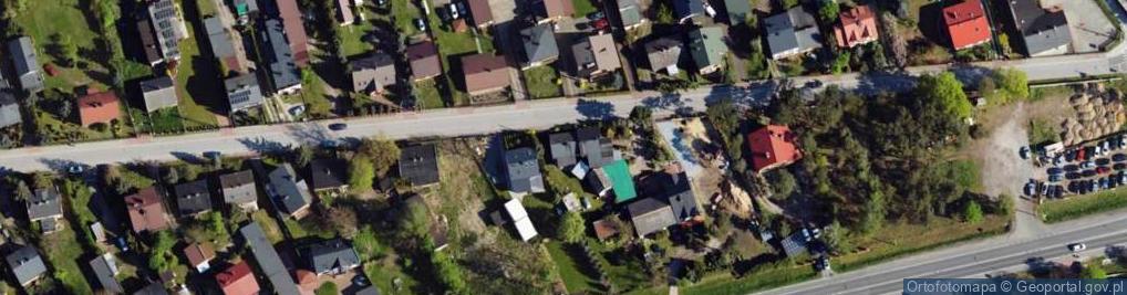 Zdjęcie satelitarne Orchów ul.