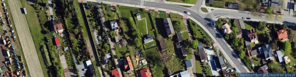 Zdjęcie satelitarne Orchów ul.