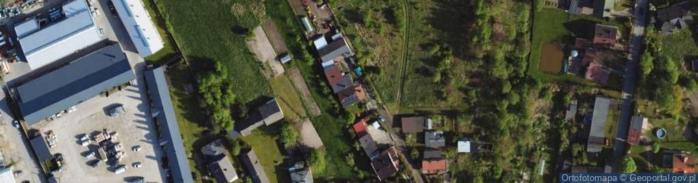 Zdjęcie satelitarne Orchów ul.