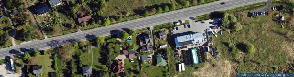 Zdjęcie satelitarne Orchów ul.