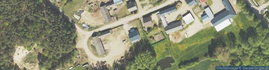 Zdjęcie satelitarne Orlikowo ul.