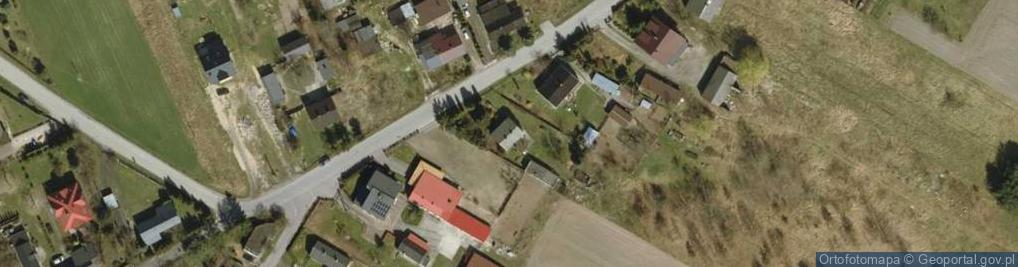 Zdjęcie satelitarne Orły-Cesin ul.