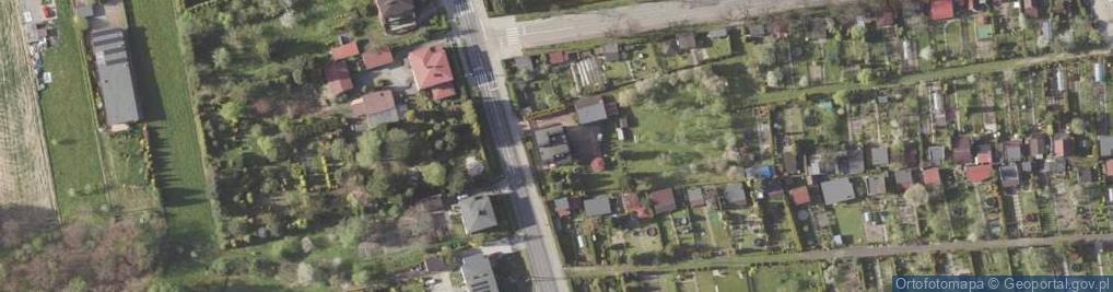 Zdjęcie satelitarne Orzeska ul.
