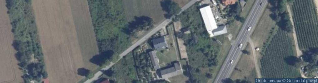 Zdjęcie satelitarne Orzechówek ul.