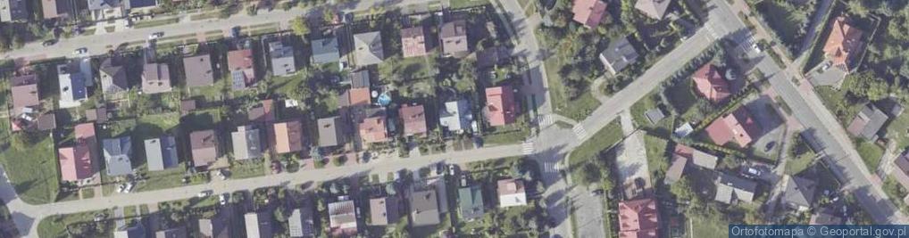 Zdjęcie satelitarne Orzechowa ul.