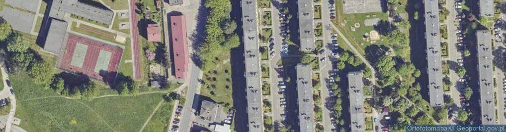 Zdjęcie satelitarne Orłowskiego Aleksandra ul.