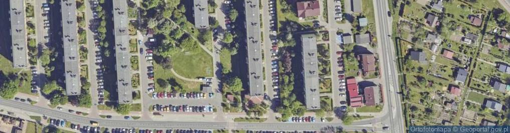 Zdjęcie satelitarne Orłowskiego Aleksandra ul.