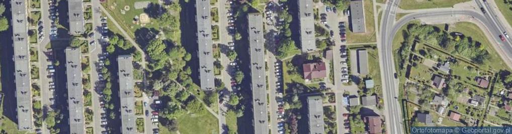 Zdjęcie satelitarne Orłowskiego Aleksandra ul.