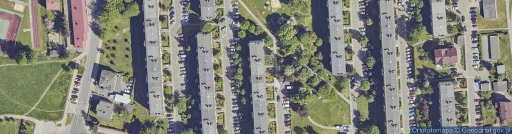 Zdjęcie satelitarne Orłowskiego Aleksandra ul.