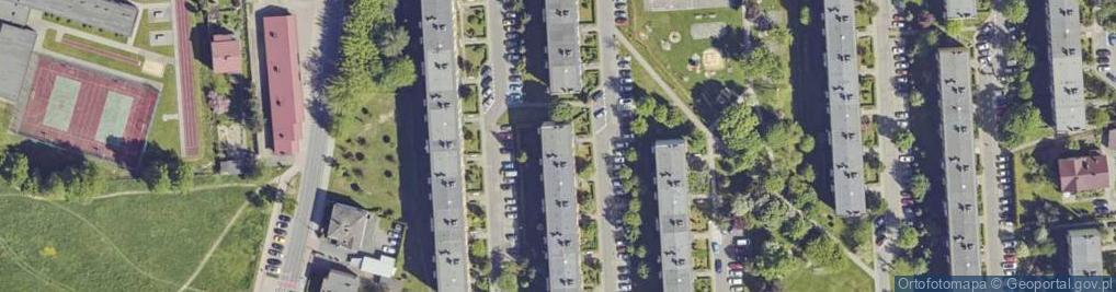 Zdjęcie satelitarne Orłowskiego Aleksandra ul.