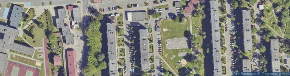 Zdjęcie satelitarne Orłowskiego Aleksandra ul.