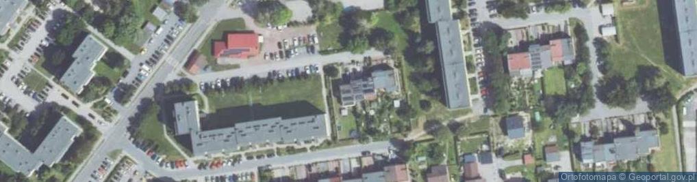 Zdjęcie satelitarne Orzechowa ul.