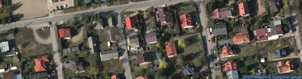 Zdjęcie satelitarne Orężna ul.