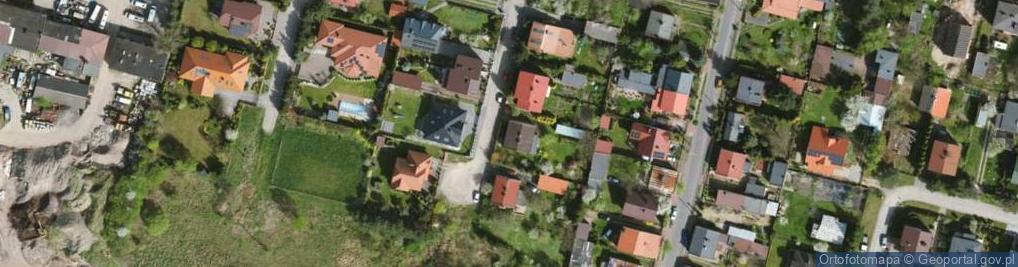 Zdjęcie satelitarne Orzechowa ul.