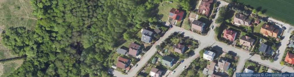 Zdjęcie satelitarne Orzechowa ul.