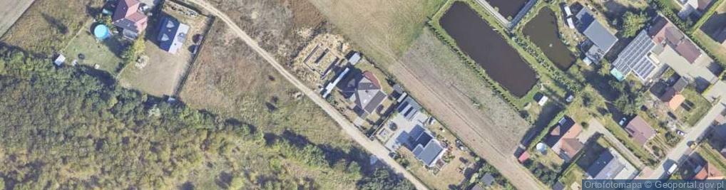 Zdjęcie satelitarne Orzechowa ul.