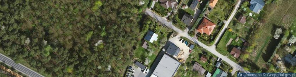 Zdjęcie satelitarne Orzechowa ul.