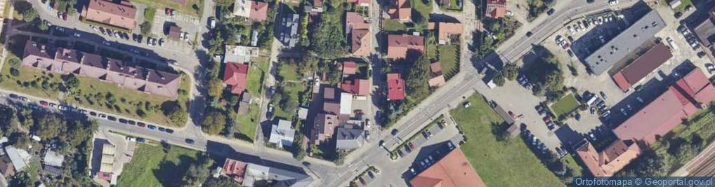 Zdjęcie satelitarne Ordona Juliana Konstantego ul.