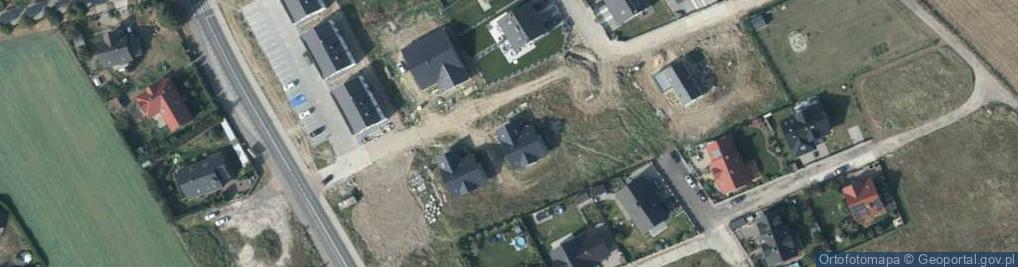 Zdjęcie satelitarne Orzechowa ul.