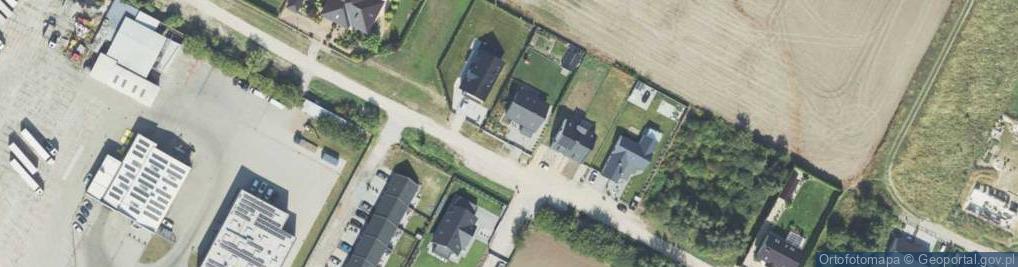 Zdjęcie satelitarne Orzechowa ul.