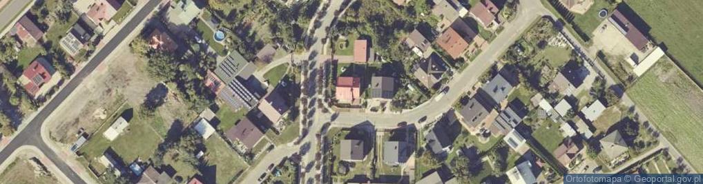 Zdjęcie satelitarne Orzechowa ul.