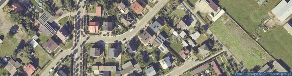 Zdjęcie satelitarne Orzechowa ul.