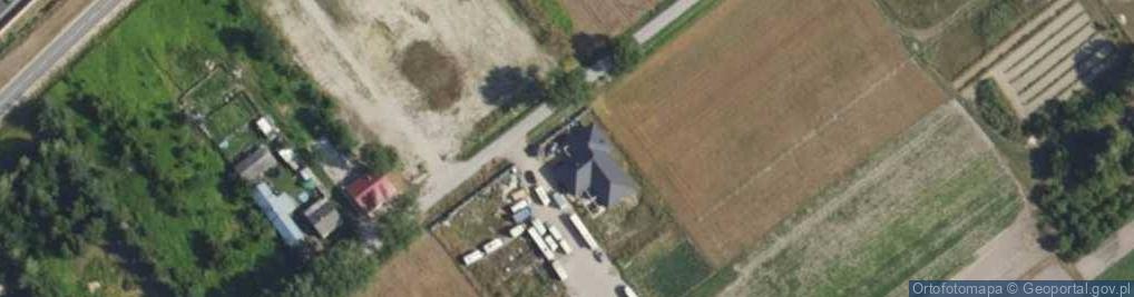 Zdjęcie satelitarne Orzechowa ul.