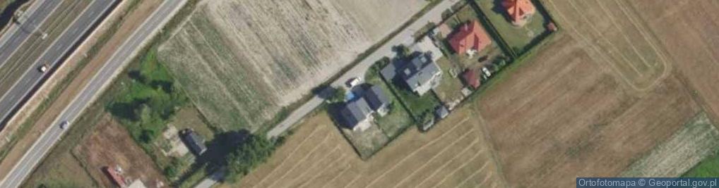 Zdjęcie satelitarne Orzechowa ul.