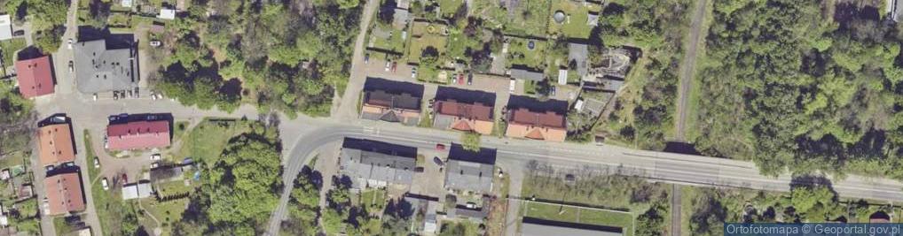 Zdjęcie satelitarne Orzegowska ul.